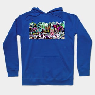 Denver in graffiti Hoodie